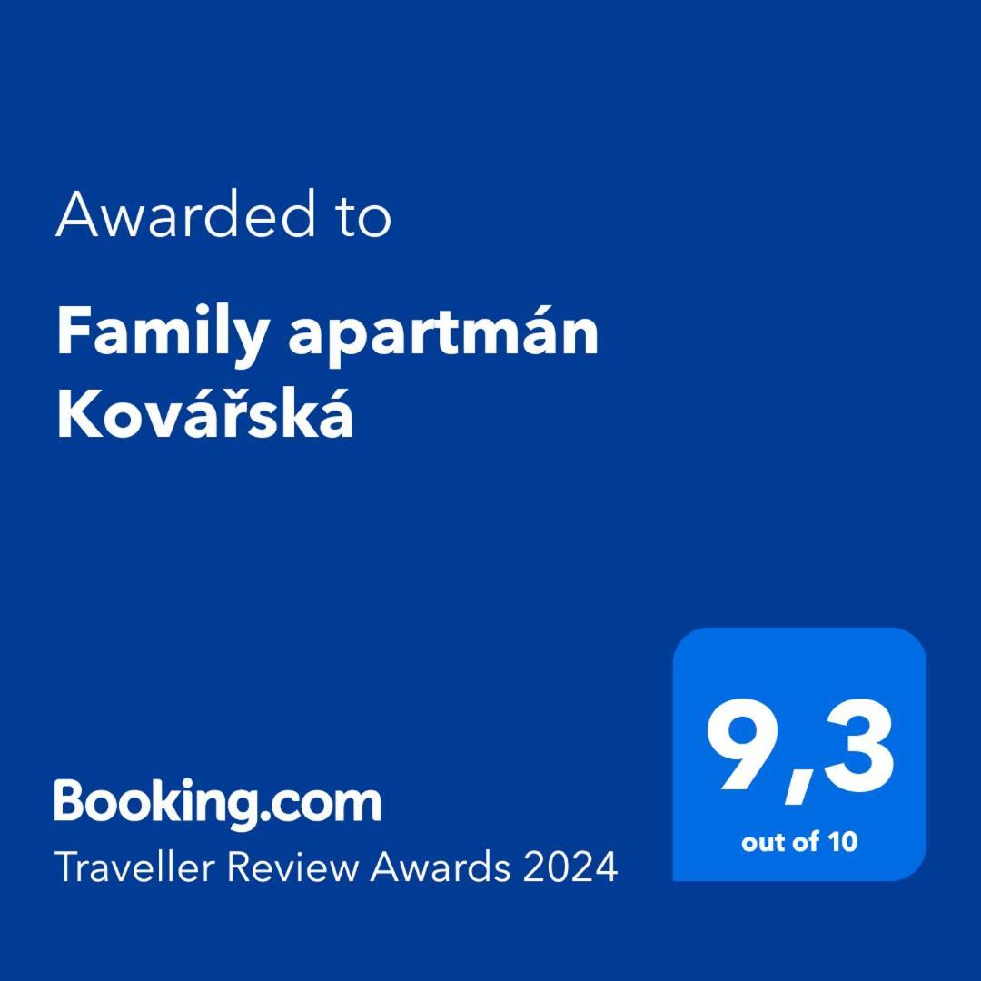 Апартаменти Family Apartman Kovarska Екстер'єр фото